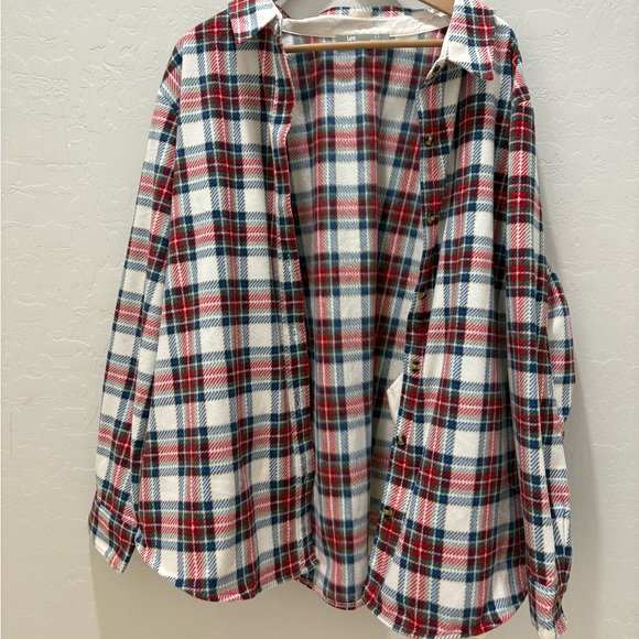 Lee Riders Flannel Button Up - Picture 2 of 5